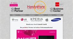 Desktop Screenshot of handystore.co.at