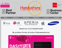 Tablet Screenshot of handystore.co.at